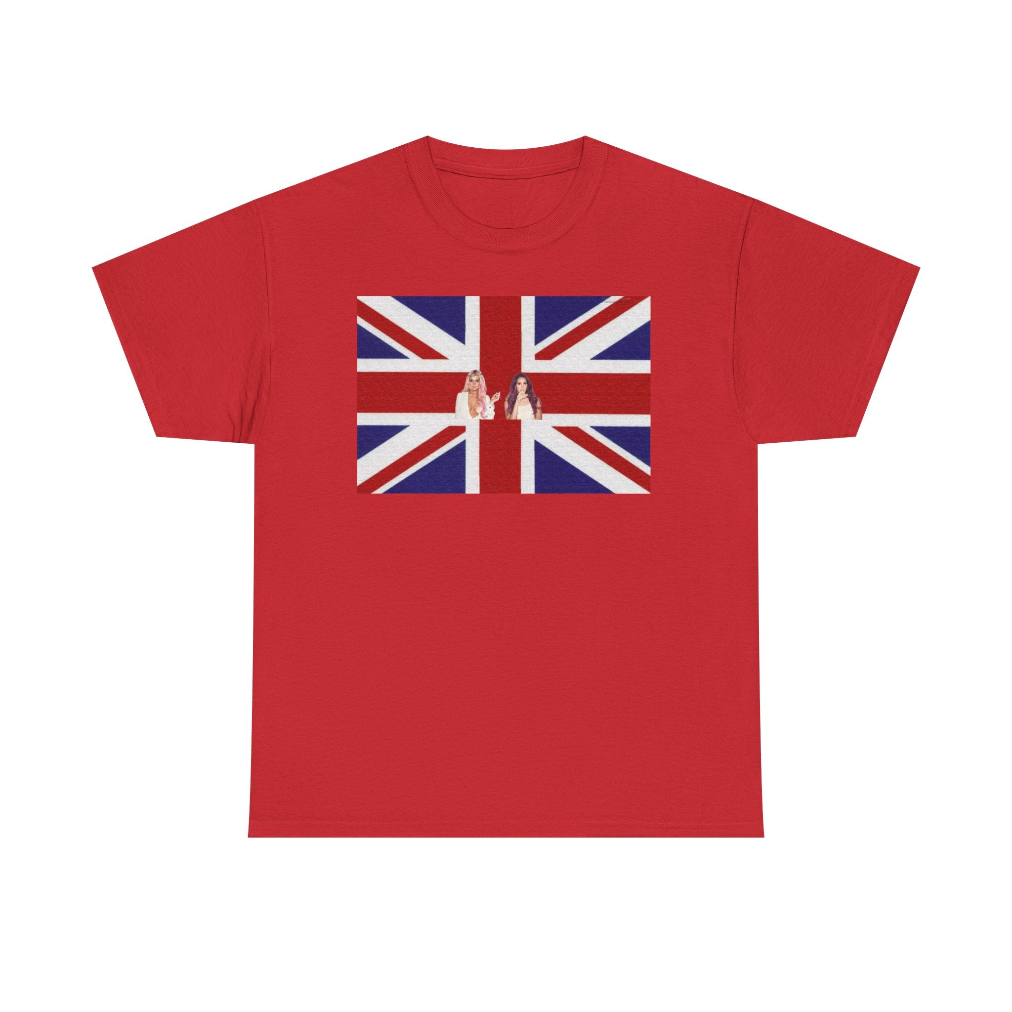 Union Jack Flag with Royal Silhouettes TEE