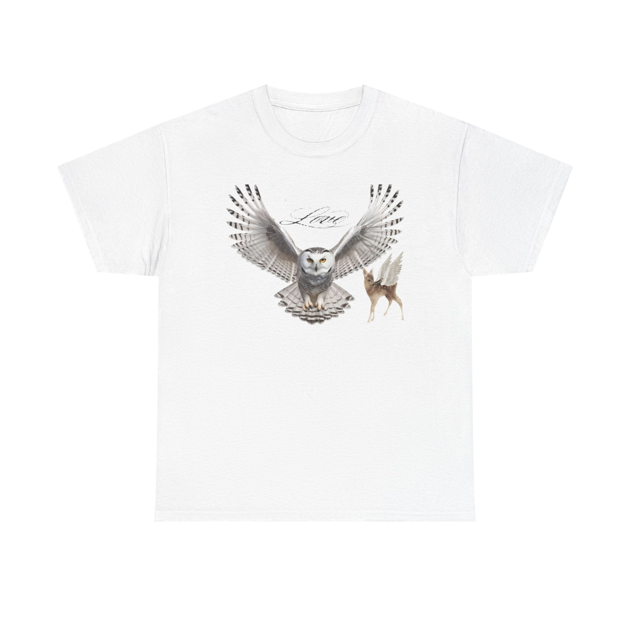 Barn Owl & Fawn TEE