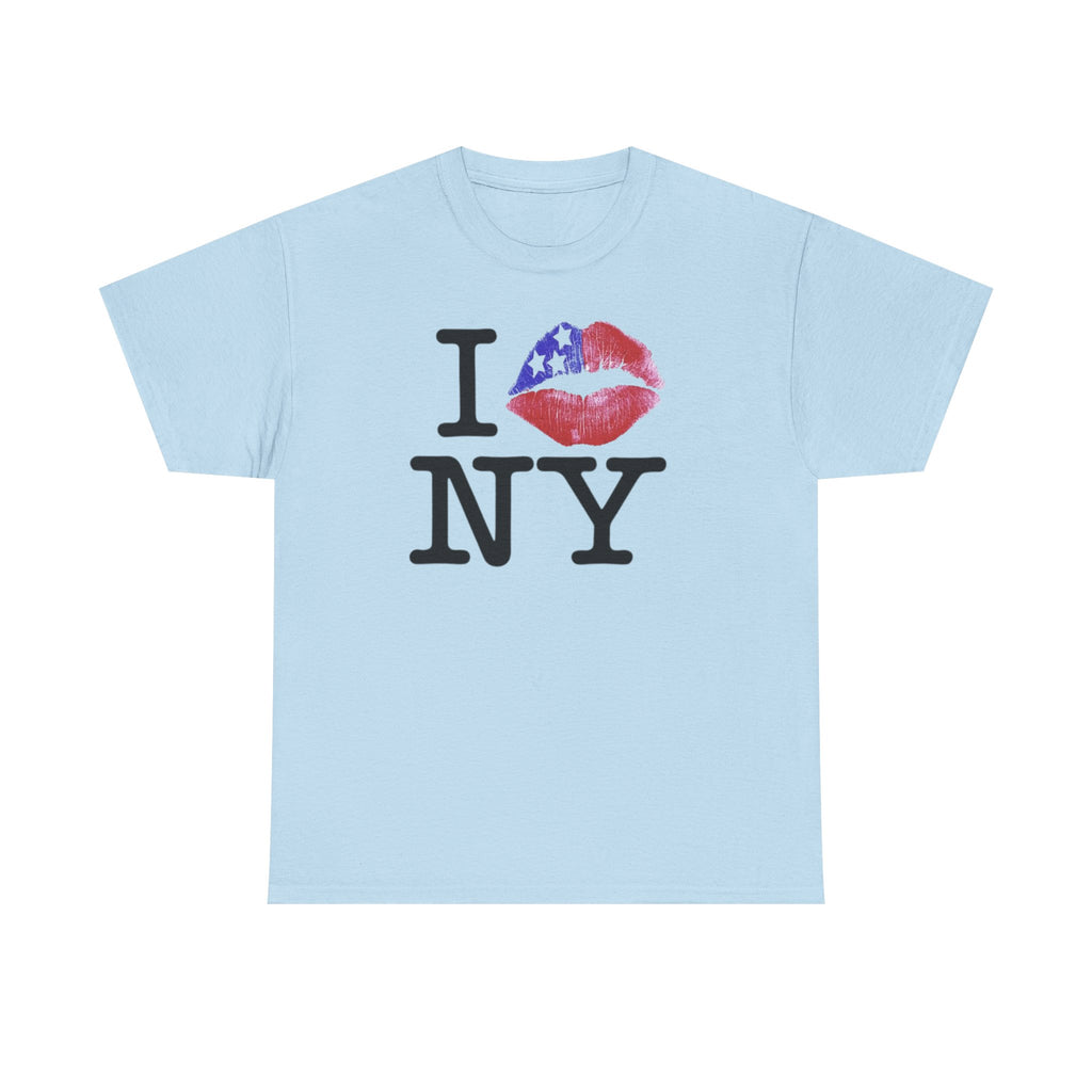 I (American Flag Kiss) NY TEE