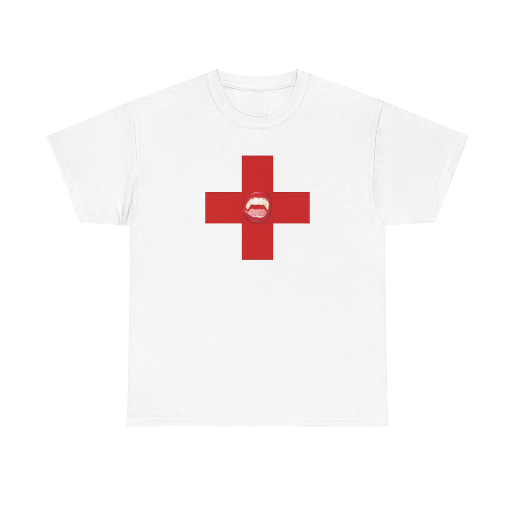 Red Medical Cross Vampire TEE