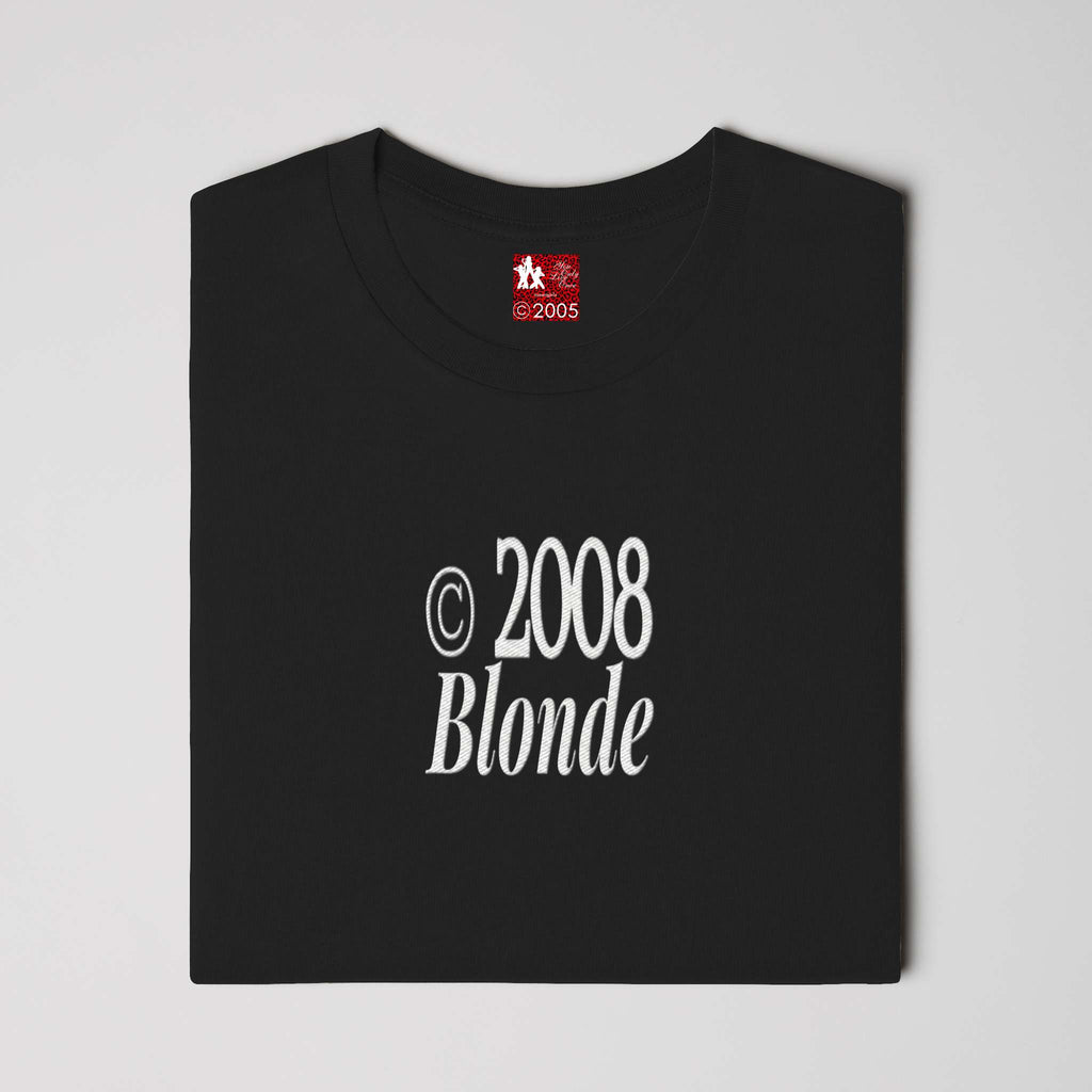 Embroidery 2008 Blonde TEE 