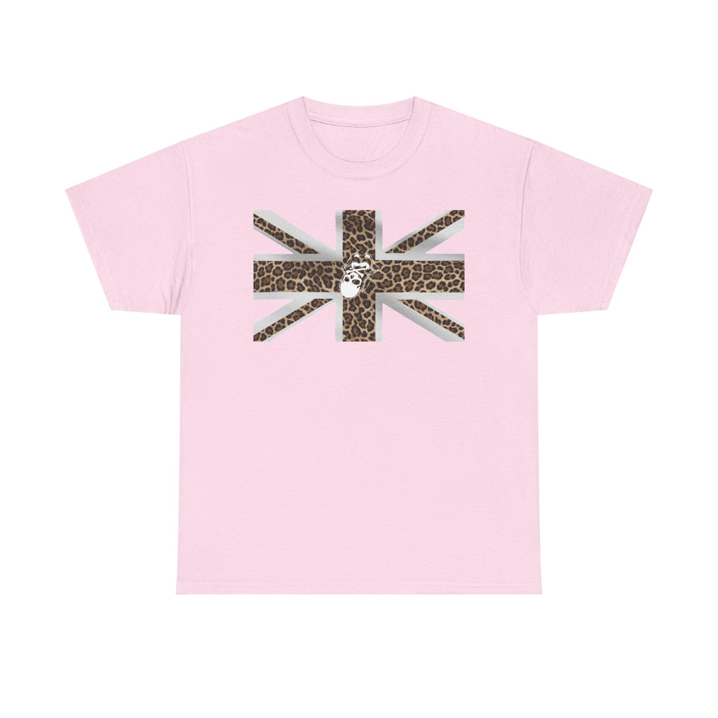 Leopard Print Union Jack TEE
